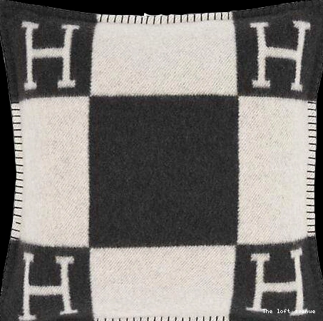 WOOL HERMES PILLOW THROW CLASSIC 0807
